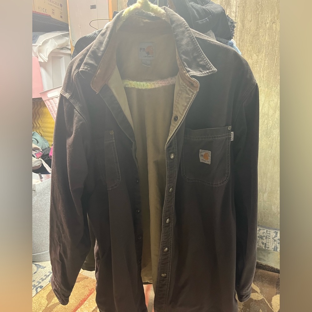 Men’s carnhart fire resistant jacket